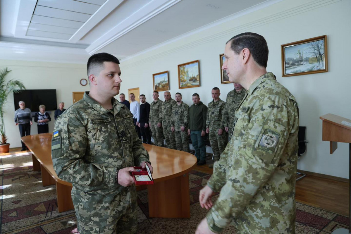 Прикордонники з Волині отримали нагороди за участь у боях на Донеччині та Харківщині