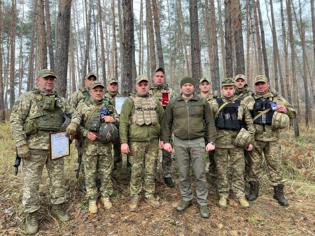 Гармаші волинської тероборони на сході України одержали бойові нагороди