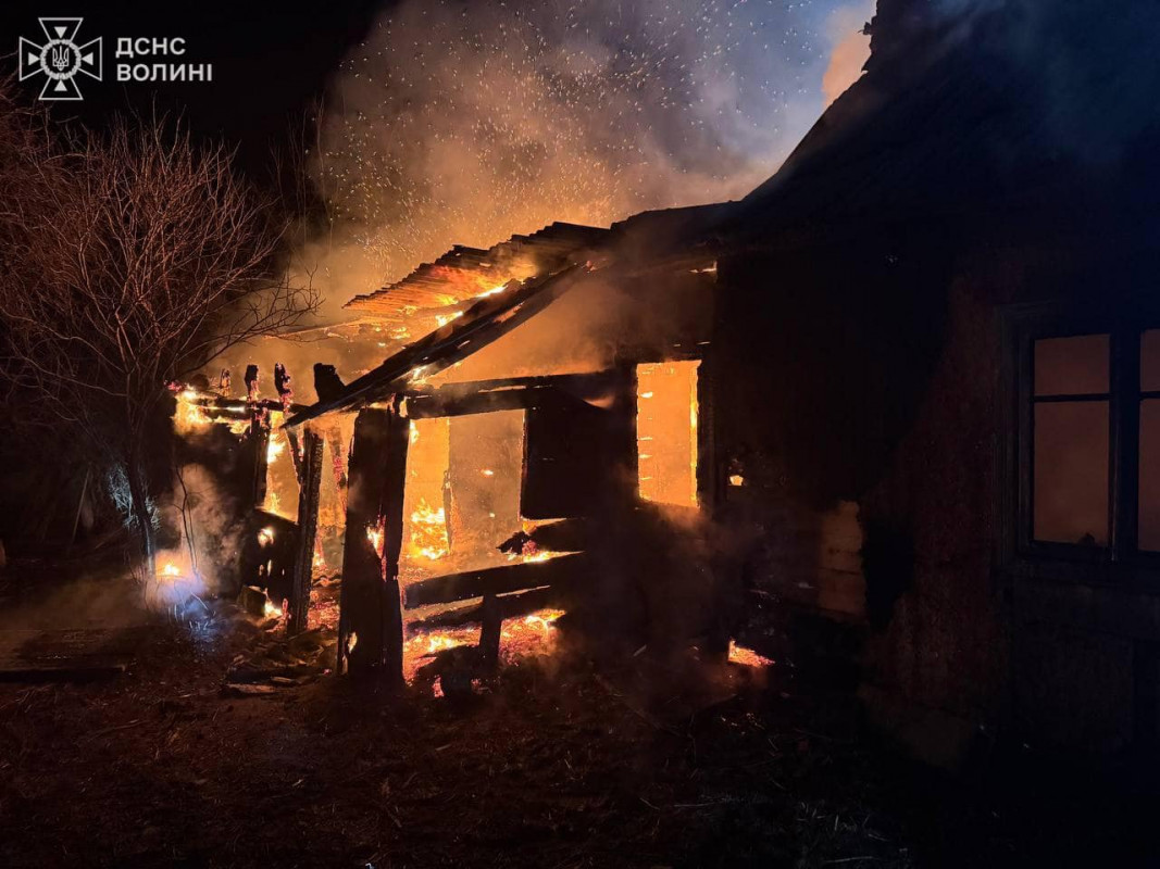 Під час пожежі на Волині загинув чоловік: подробиці трагедії