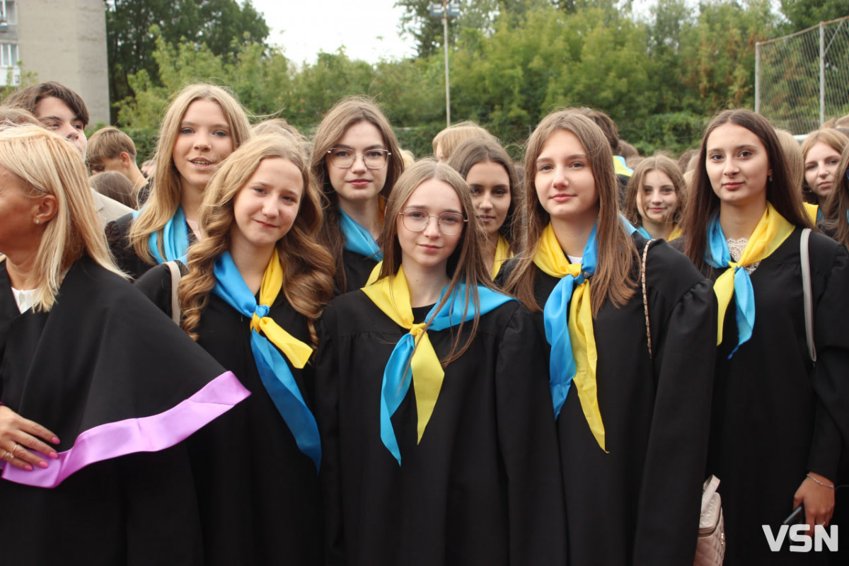 У Луцьку понад 3,4 тисячі першокурсників офіційно стали студентами ВНУ імені Лесі Українки