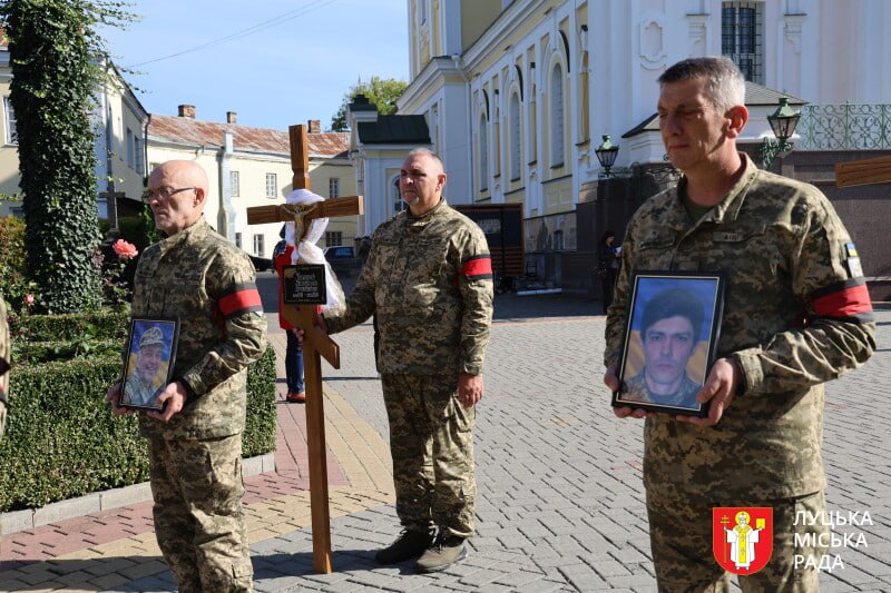 У Луцьку попрощалися з двома Героями, які тривалий час вважалися зниклими безвісти