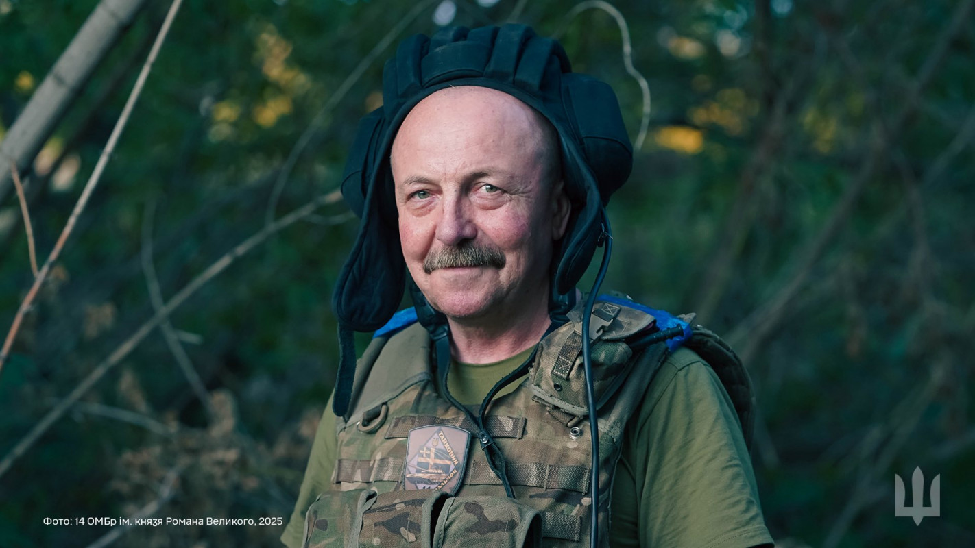 «Наш Володимирович»: 58-річний танкіст із волинської бригади став повним кавалером ордена «За мужність»