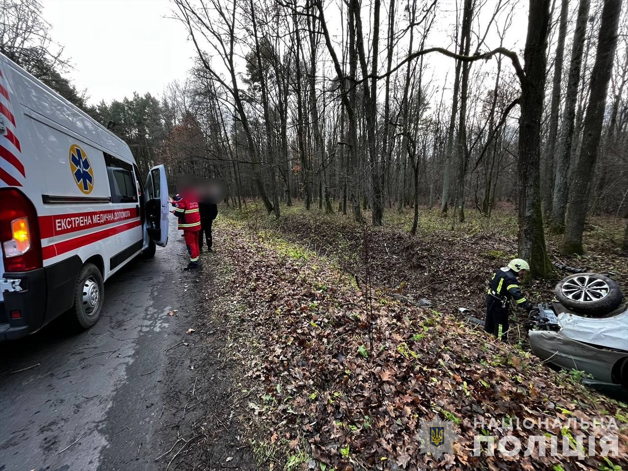 Водій п’яний та не мав права керувати: подробиці ДТП у Луцькому районі, в якій постраждало троє людей