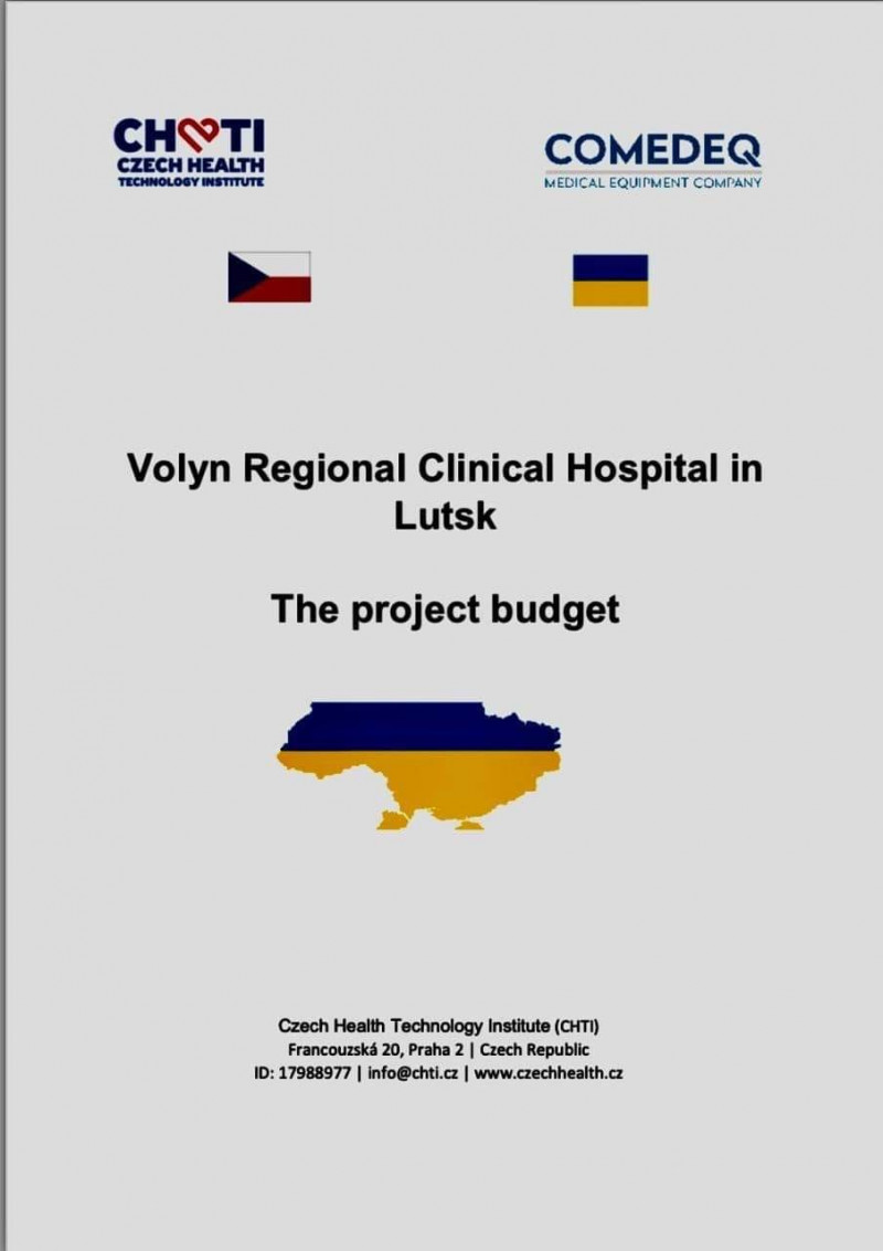 У Волинській лікарні відкриють стерилізаційне відділення з чеським обладнанням