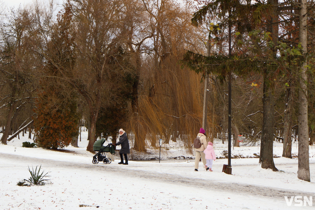 Як виглядає центральний парк у Луцьку у перші дні 2026 року. Фоторепортаж