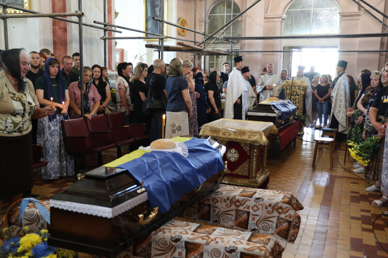 Дві втрати у місті за два дні: у Луцьку попрощалися з Героями Віктором Сіліним та Юрієм Футалою