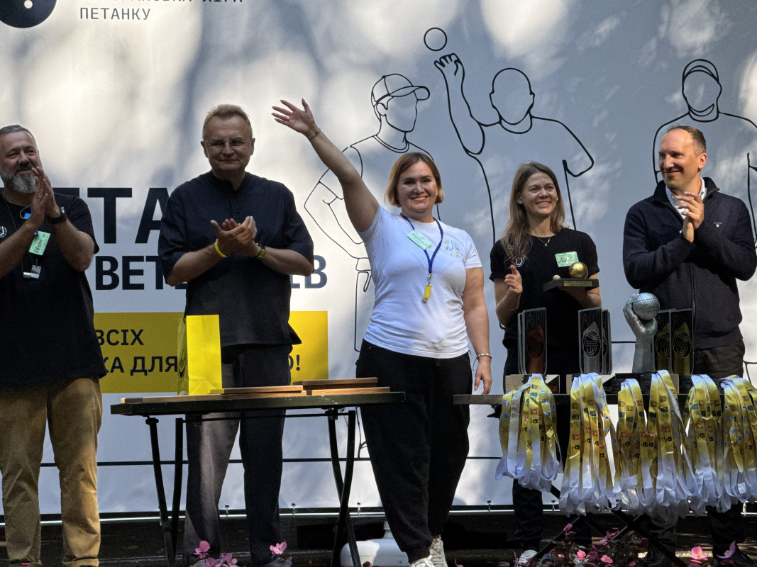 Волинська команда перемогла у Всеукраїнському ветеранському турнірі з петанку