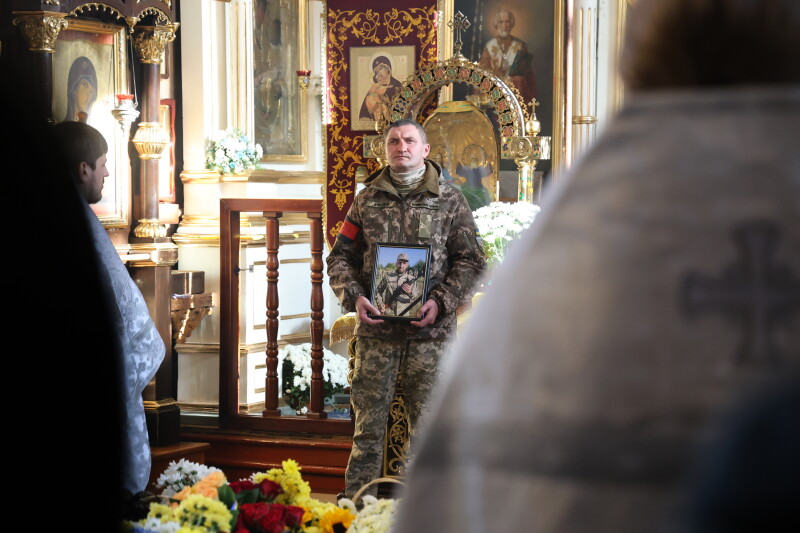 Загинув у районі Часового Яру: у Луцьку попрощалися із Героєм Вадимом Мохначем