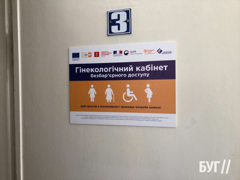 У Нововолинську запрацював безкоштовний гінекологічний кабінет безбар’єрного доступу