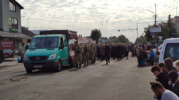 На Волині в останню путь провели Героя Миколу Боговіда