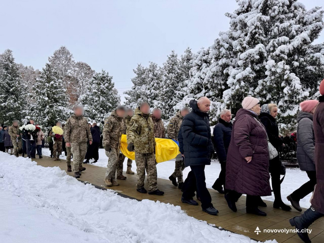 На Волині попрощалися з полеглим воїном Юрієм Ващишиним