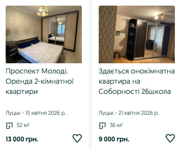 Де у Луцьку найдешевше і найдорожче орендувати житло