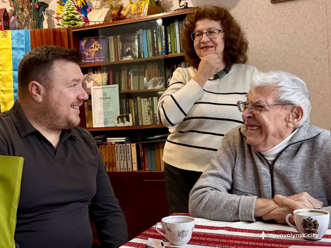 Почесний громадянин Волині, заслужений працівник культури Олександр Каліщук відзначає 94-річчя