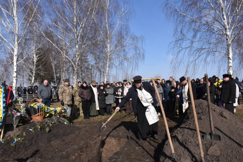 На Волині попрощалися із захисником Вадимом Гускою