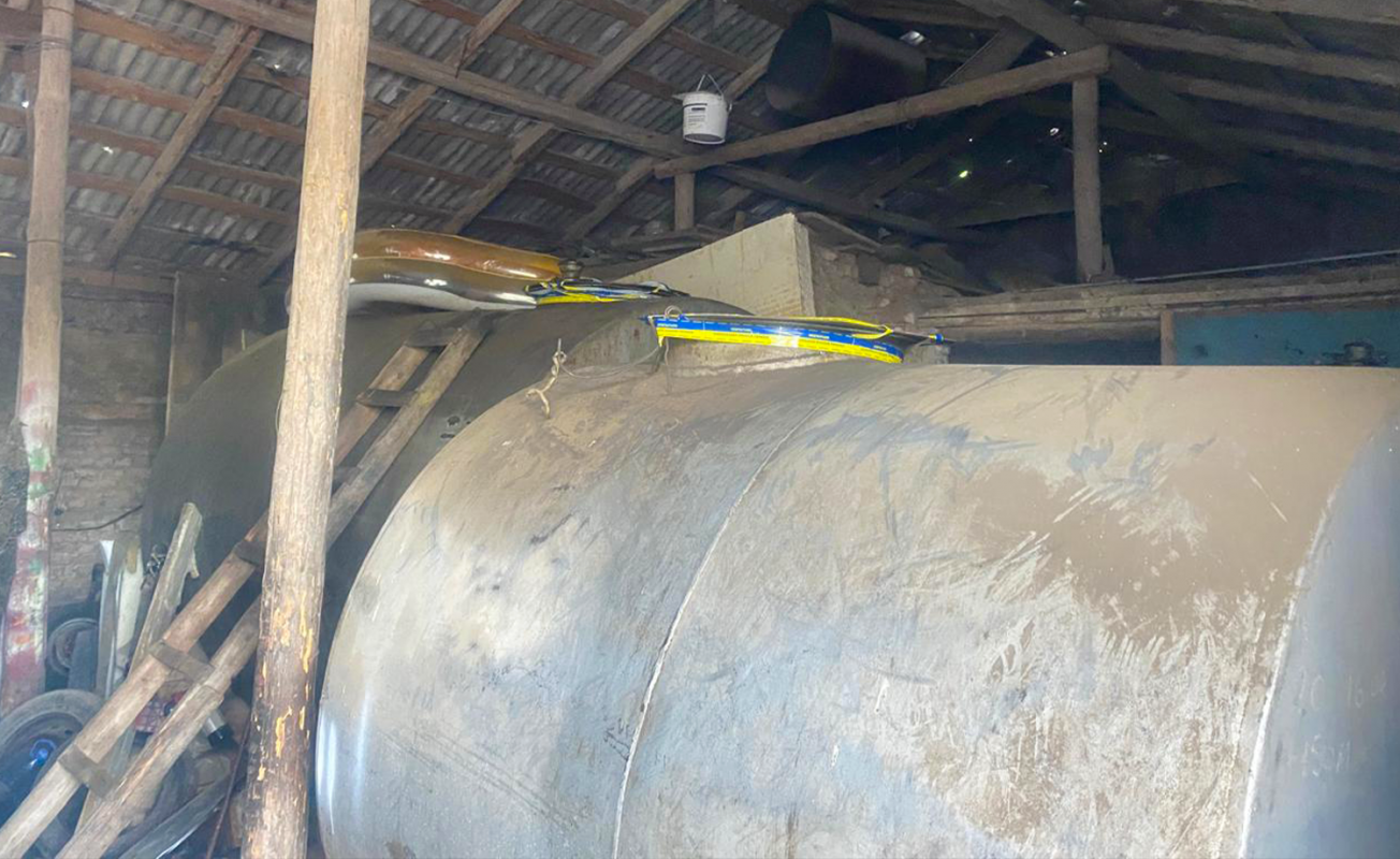 На Волині власнику нелегальної АЗС загрожує понад 3 млн грн штрафу та кримінальна відповідальність