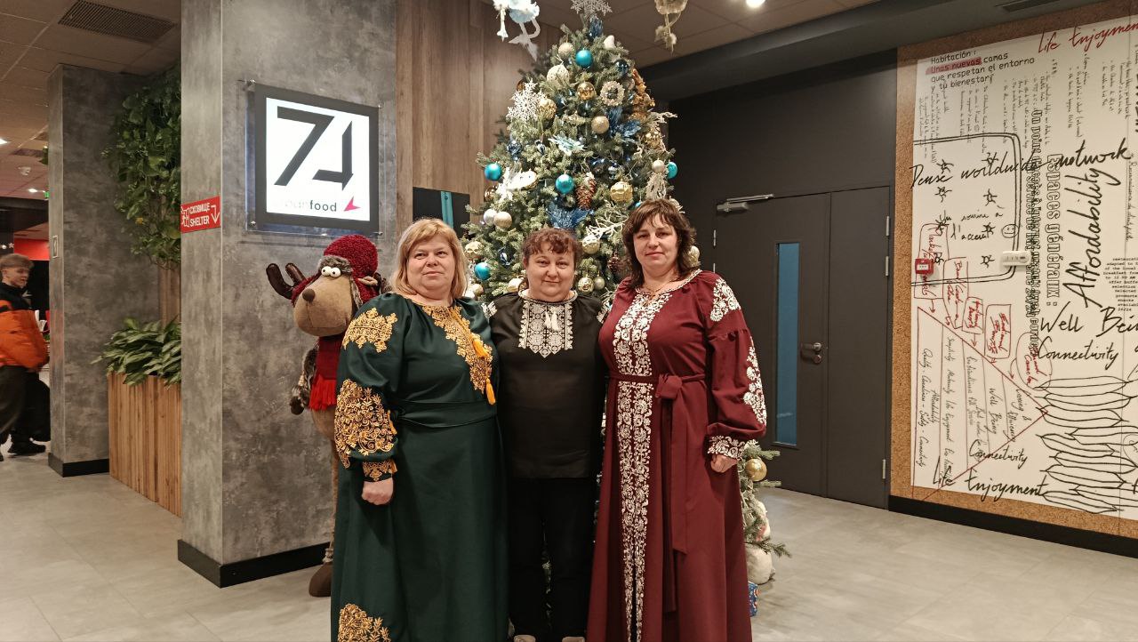 Родини з Волині взяли участь у наймасштабнішій різдвяній вечері в Києві