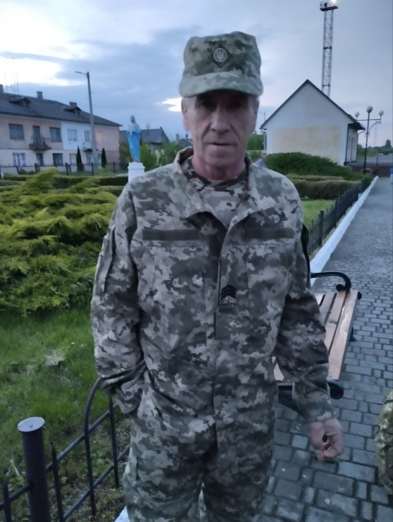 Останнє бойове завдання будівельника з Волині, який став на захист країни майже у 57 років