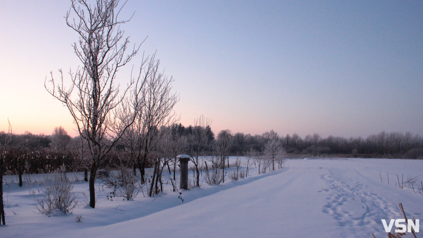 Морози повертаються: яким буде початок лютого на Волині