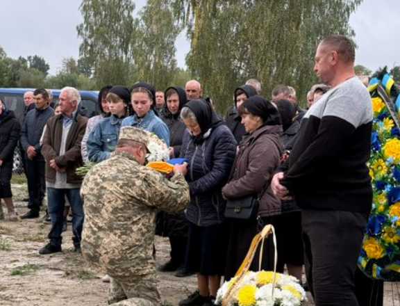 Віталія Щербачука, який тривалий час вважався зниклим безвісти, поховали на Волині