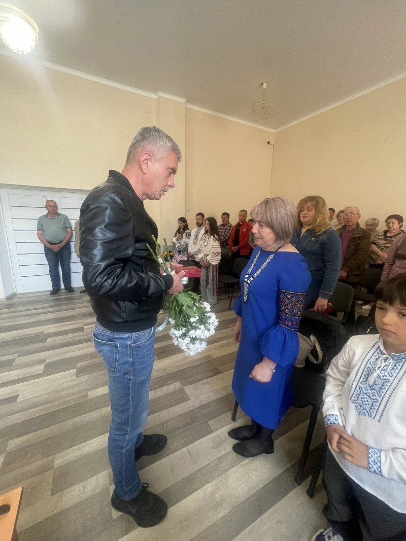 На Волині мамі полеглого Героя Богдана Щербика передали державну нагороду