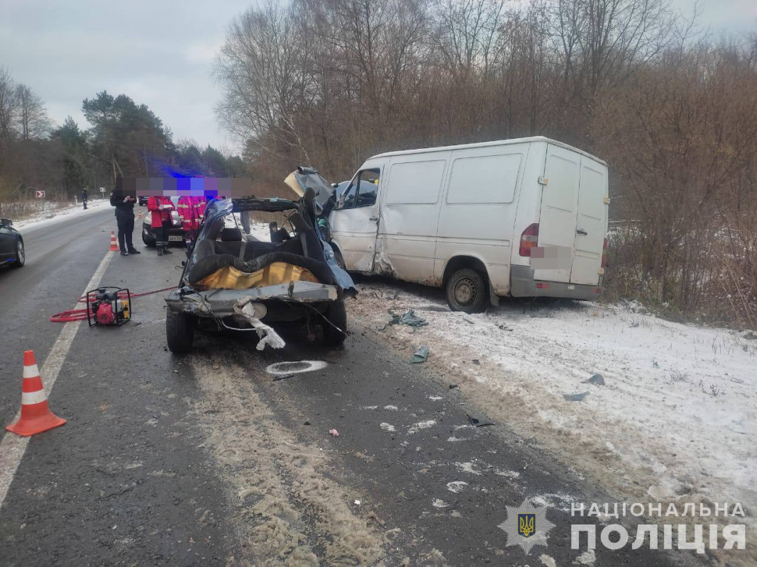 На Волині у жахливій аварії загинуло двоє людей. Фото