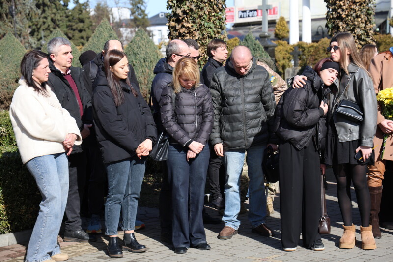 У Луцьку попрощалися з Героями Євгенієм Філясом та Тарасом Медведчуком