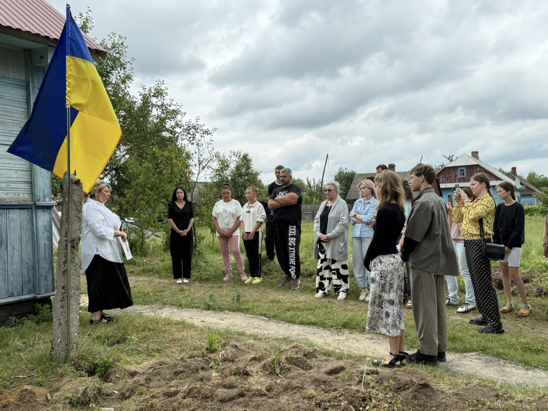 На Волині мати загиблого Героя відкрила артрезиденцію в памʼять про сина