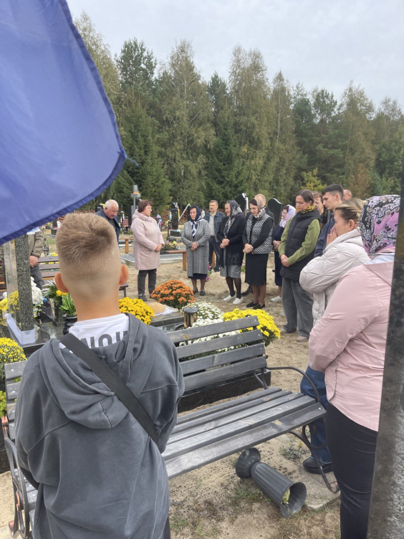 У річницю загибелі вшанували пам'ять воїна Валерія Зубчика з Волині