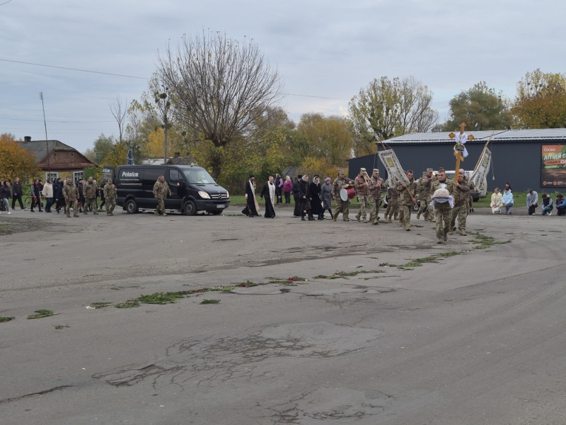 На Волині провели в останню путь Героя Олександра Шуміка, який загинув від удару FPV-дрона