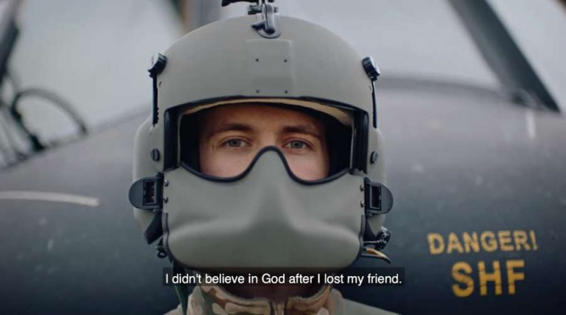 «Ми не воюємо м'ясом, ми бережемо людей»: волинський льотчик знявся у кіноновелі про вертолітників