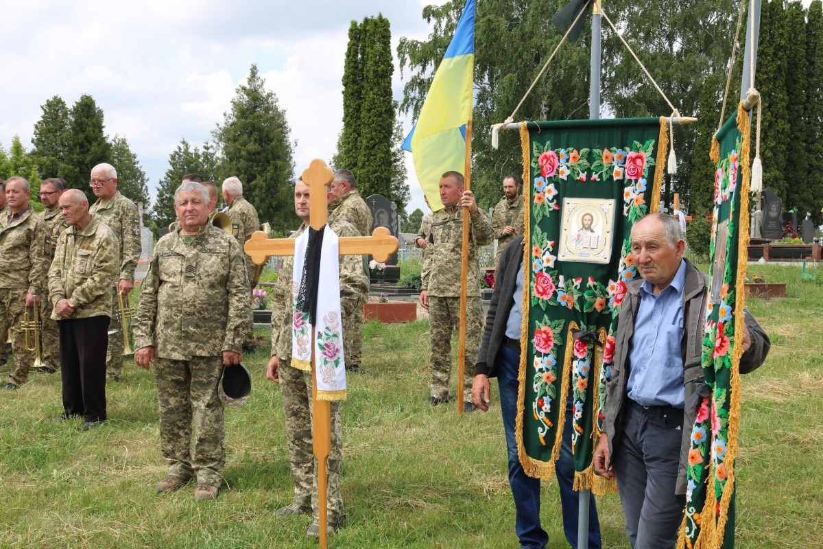 На Волині попрощалися із загиблим Героєм Володимиром Шоцьким