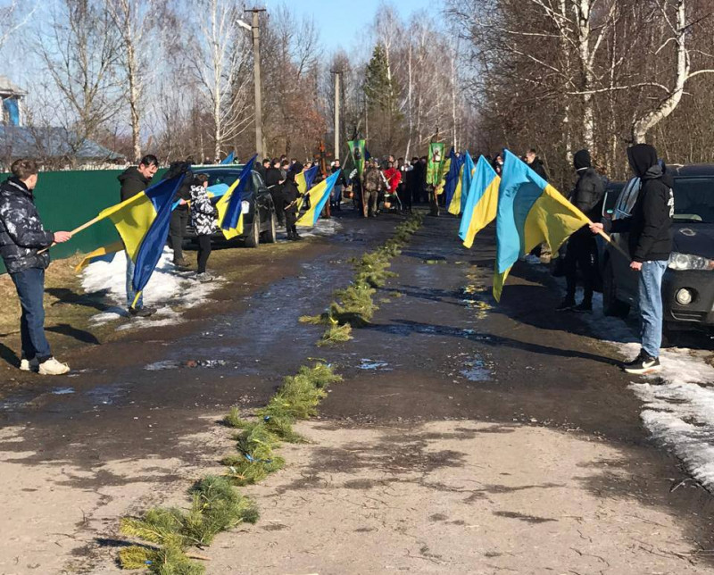 На Волині попрощалися з Героєм Валерієм Калапуцом
