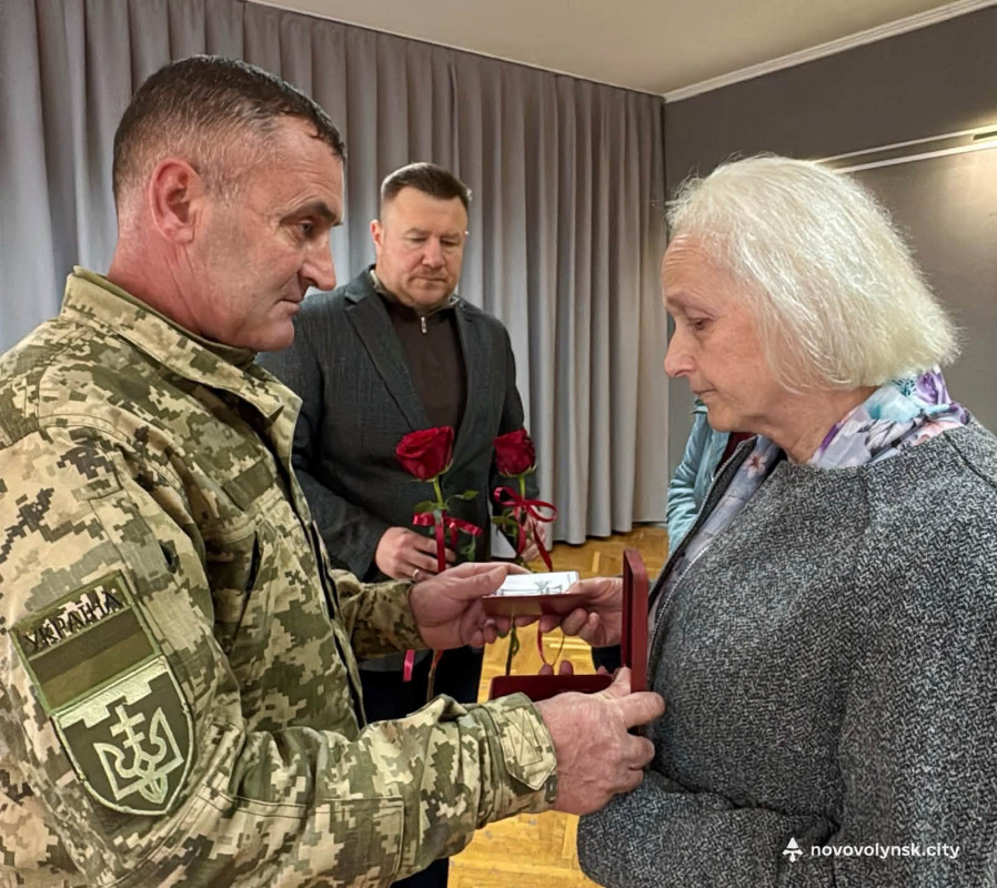 На Волині рідним чотирьох загиблих Героїв вручили посмертні нагороди