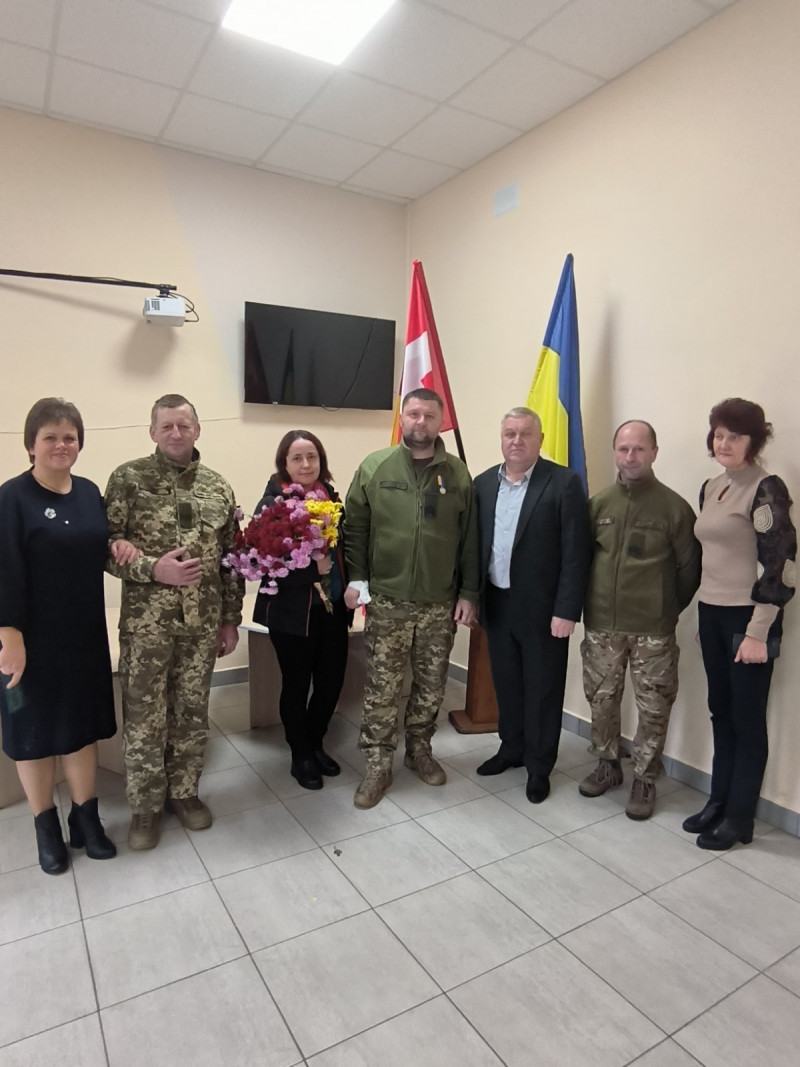 Захисник з Волині отримав відзнаку за оборону України