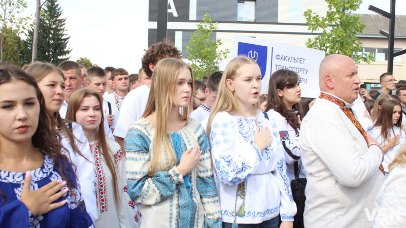 Понад 4000 студентів: як у Луцьку пройшла посвята першокурсників у технічному університеті