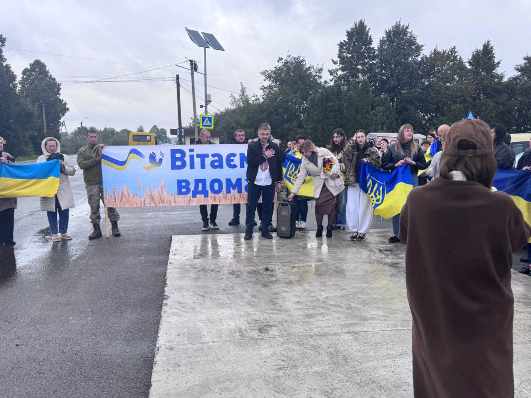 Понад три роки перебував у полоні: на Волинь повернувся військовий Андрій Ховхун