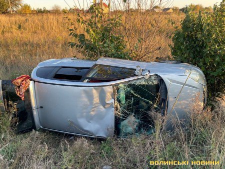 Постраждала жінка: у Луцькому районі сталася ДТП за участю трьох автівок