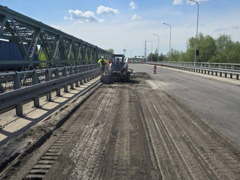 На волинському пункті пропуску «Ягодин» розпочали ремонт мосту через Західний Буг