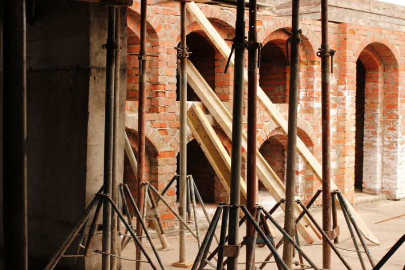 У Луцькому районі відновили будівництво православного храму після довготривалої перерви