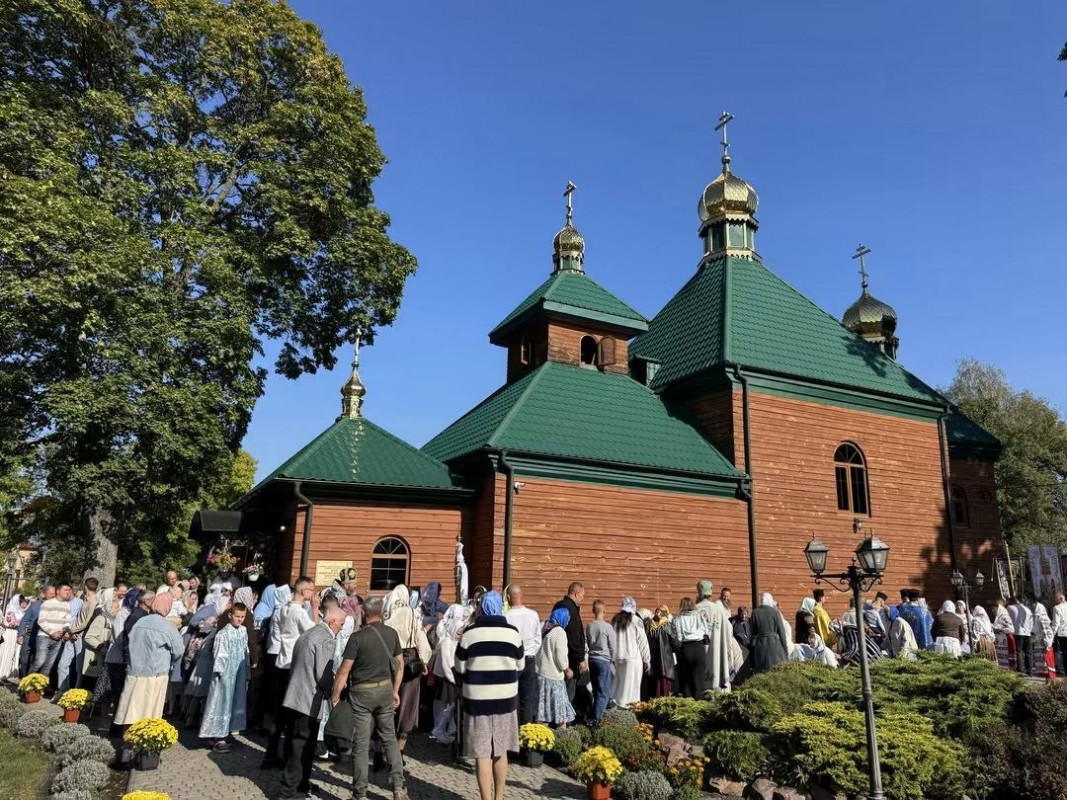 На Волині престольне свято відзначили у храмі, заснованому 1745 року