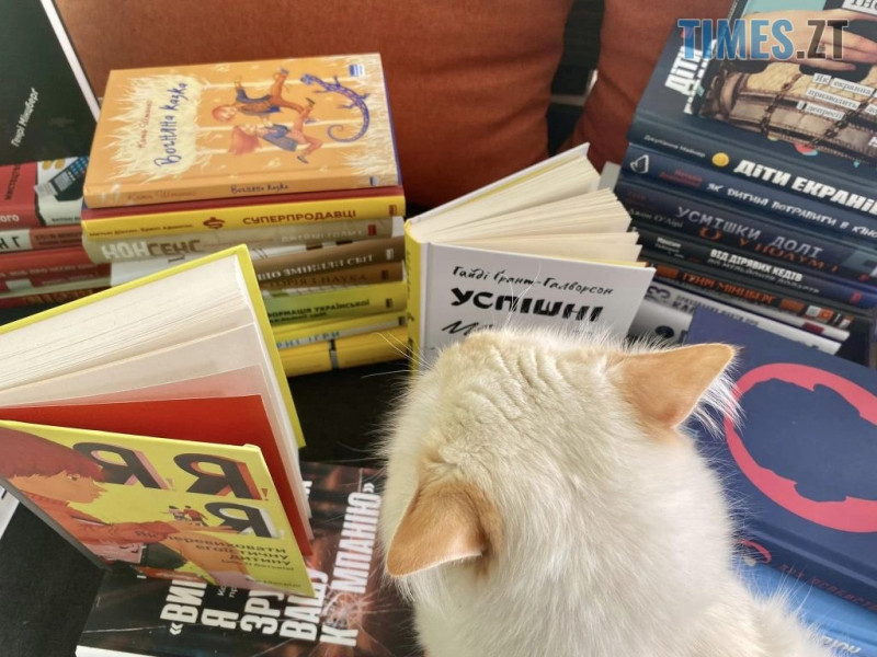 Директором бібліотеки у Житомирі став котик Касик