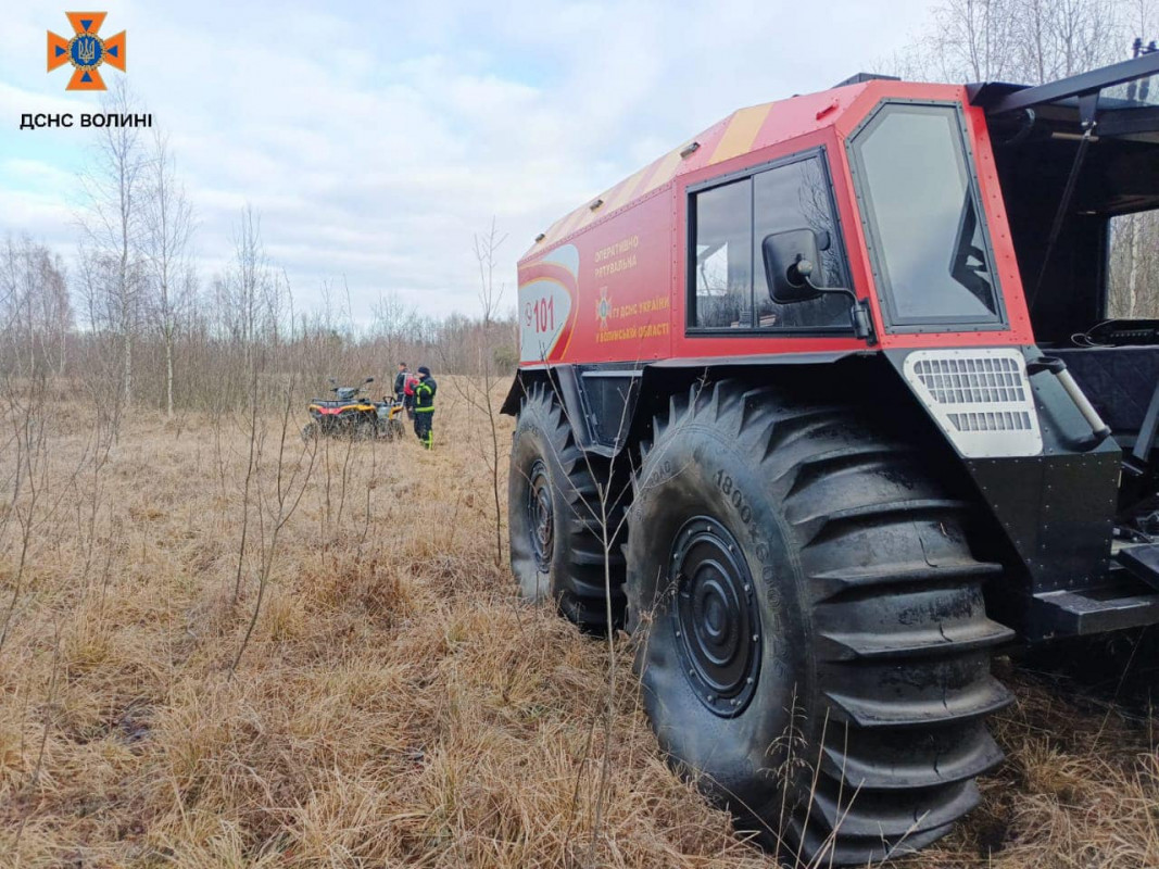 Рятувальники ліквідували масштабну пожежу на території Нацпарку «Прип'ять-Стохід»