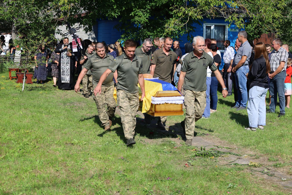 На Волині поховали полеглого Героя Сергія Конончука