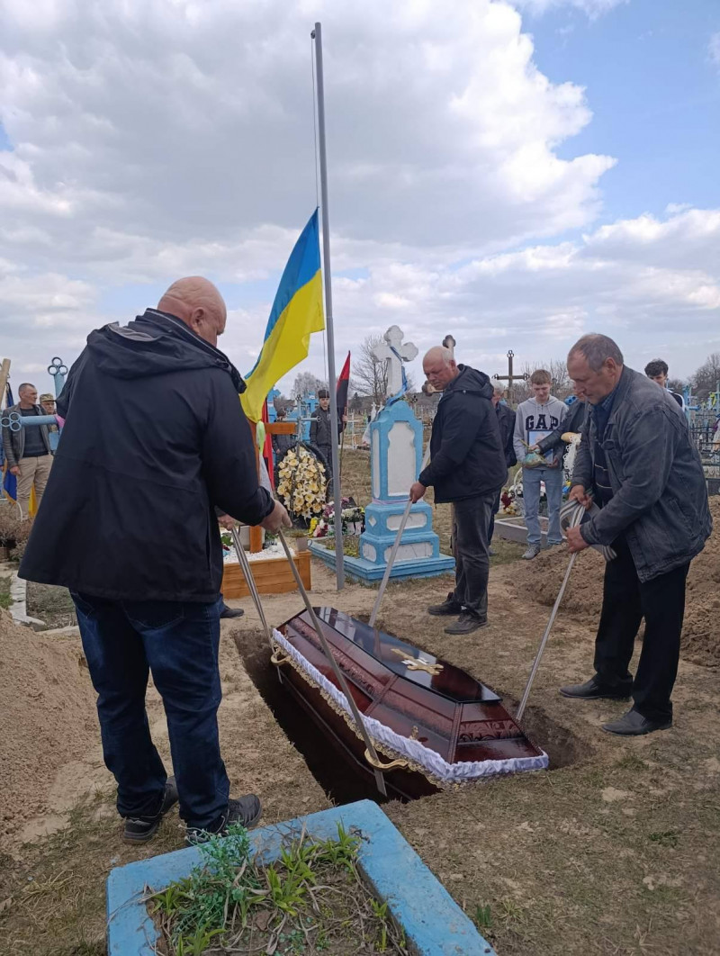 Загинув у грудні 2022 року: на Волині попрощалися із захисником Віктором Михальчуком