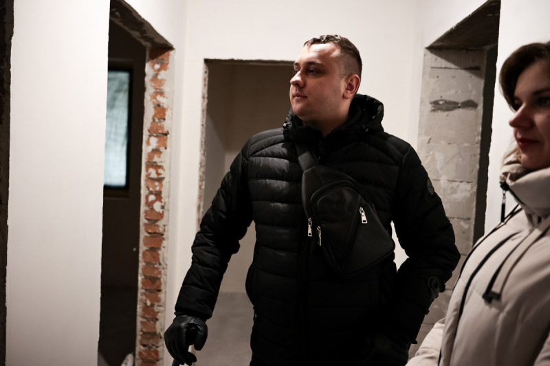 Ветеран з Волині отримав сертифікат на житло й облаштовує інклюзивний дім для родини