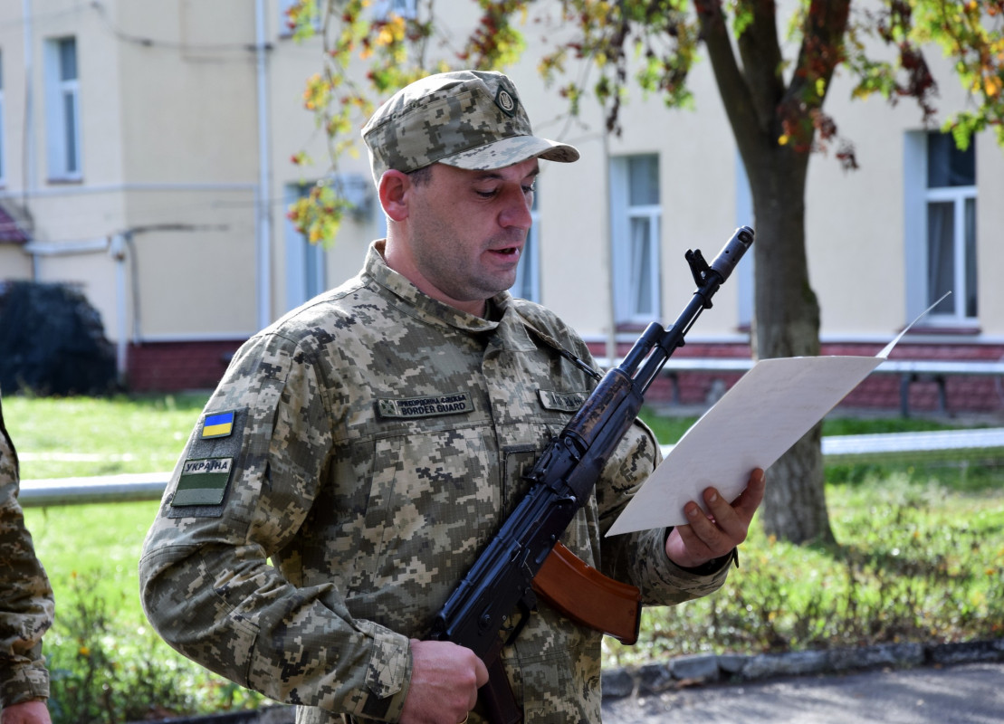 У Луцьку новобранці-прикордонники урочисто склали військову присягу