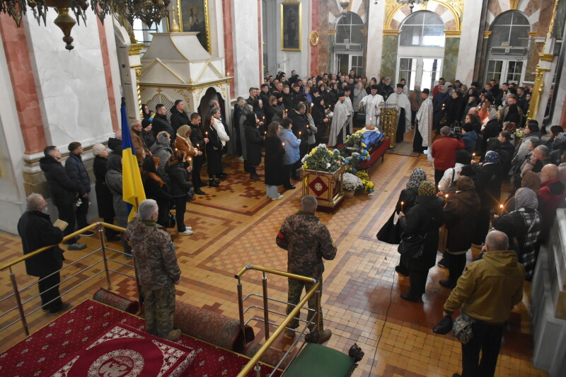 У Луцьку попрощались із загиблим штурмовиком Юрієм Дудою