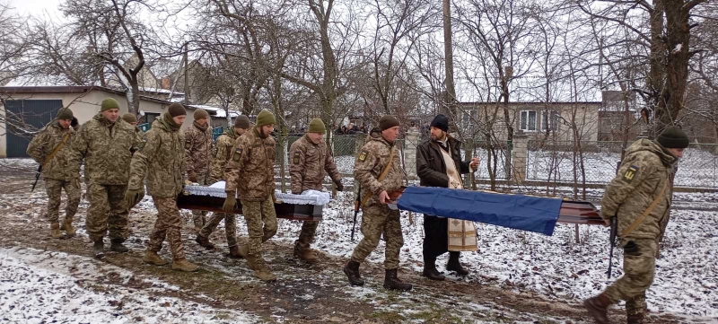 Трагічний день на Волині: попрощалися із захисником Олександром Шевчиком