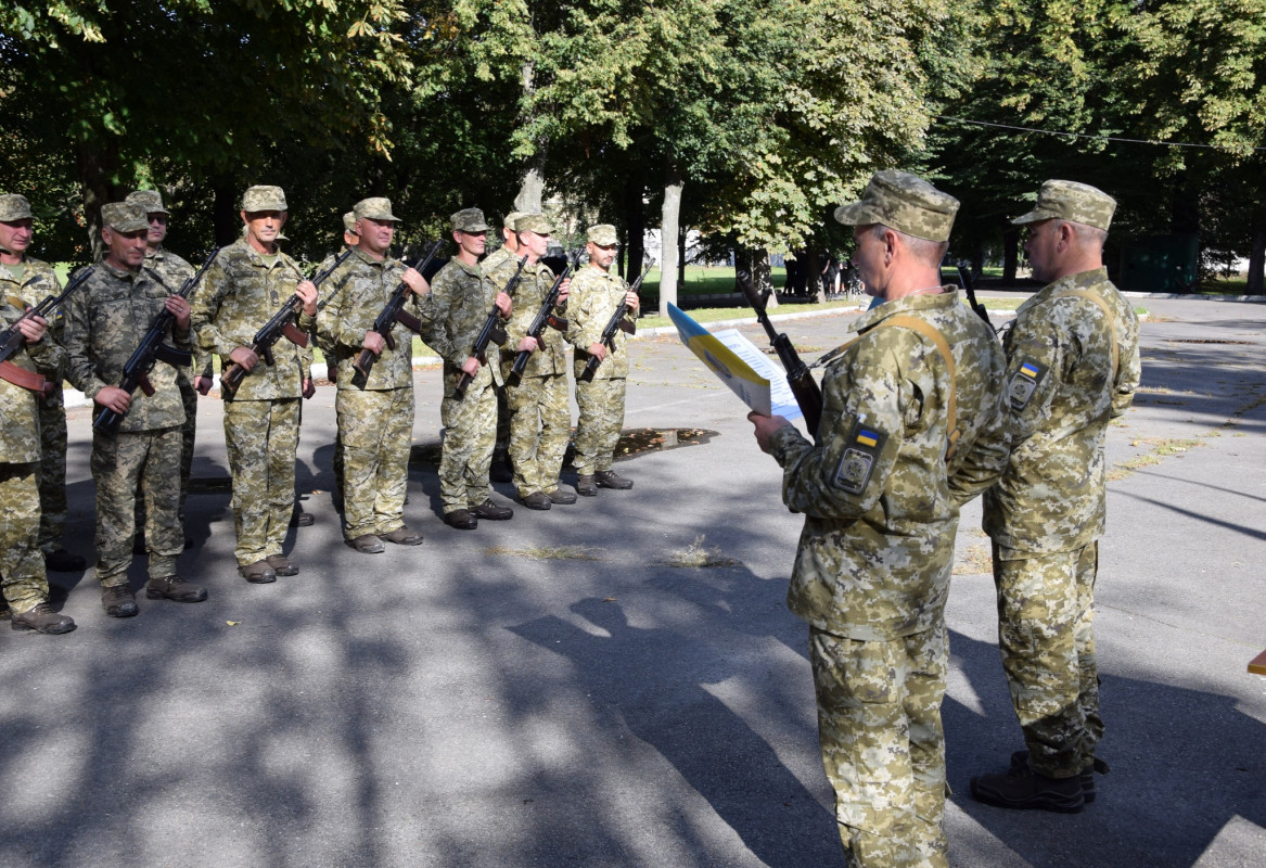 На Волині рекрути-прикордонники урочисто склали військову присягу