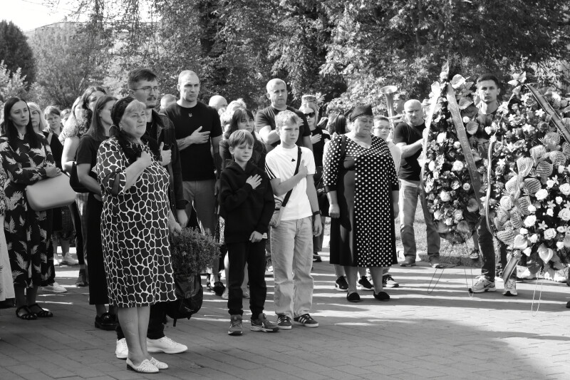 Загинув у Бєлгородській області: у Луцьку попрощались із Героєм Сергієм Аксьоновим